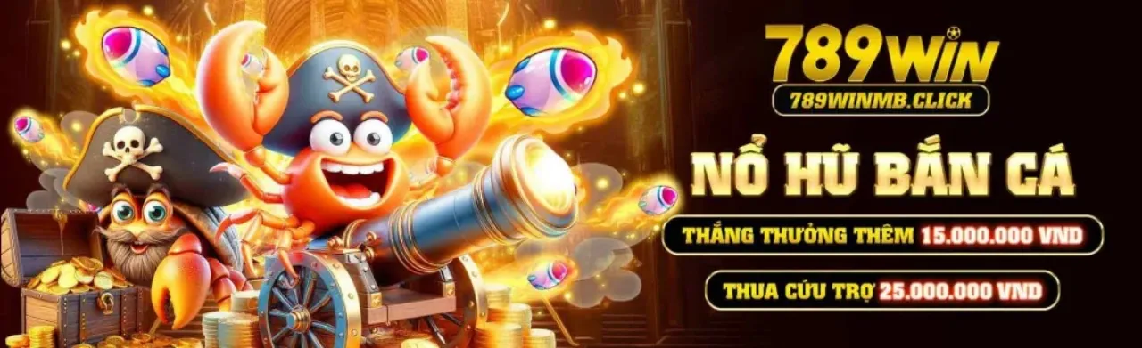 Cá vàng, kho báu và tiền thưởng lớn trong game bắn cá Gà 6789